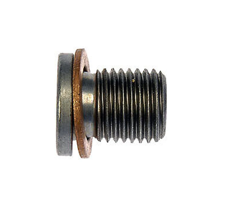 NEW Engine Oil Pan Sump Steel Drain Plug Bolt with Gasket for VW Audi Volkswagen - Image 3 of 4
