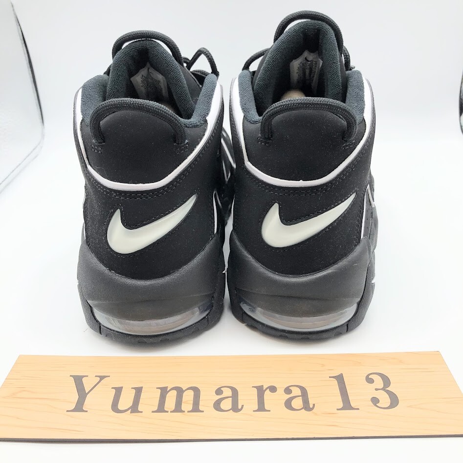 Nike Air More Uptempo Black White 2020 414962-002 Men's Size