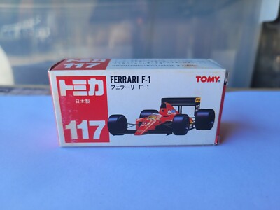 TOMICA 117 - FERRARI F1 [RED] ABSOLUTELY MINT VHTF MADE IN JAPAN