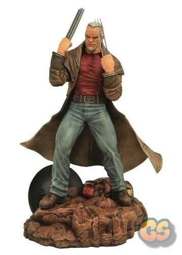 Wolverine Old Man Logan Gallery Figure 22/23 cm Diorama Statua Marvel X Men - Immagine 2 di 4