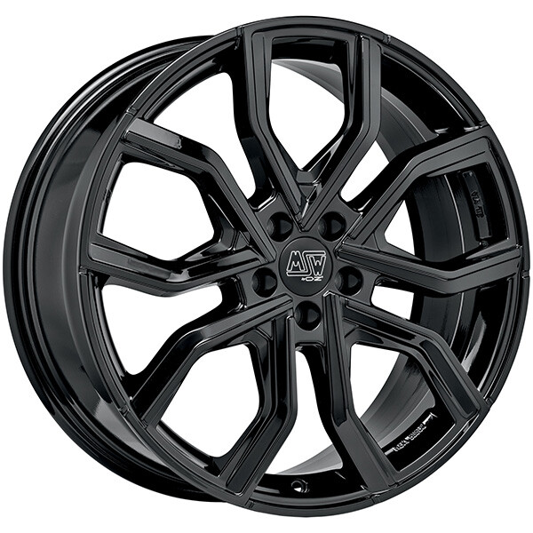ALLOY WHEEL MSW MSW 41 FOR VOLVO XC60 POLESTAR 8.5X20 5X108 GLOSS BLACK 9QD