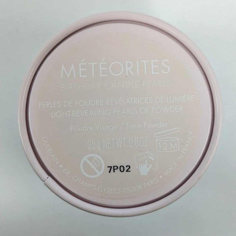 1PC GUERLAIN BIRTHDAY CANDLE PEARLS LIGHT-REVEALING PEARLS OF POWDER 0.8oz NIB - Image 3 of 4