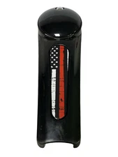 Red Line American Flag Metal Dash Insert. 08-20 Street Glide & 10-20 Road Glide