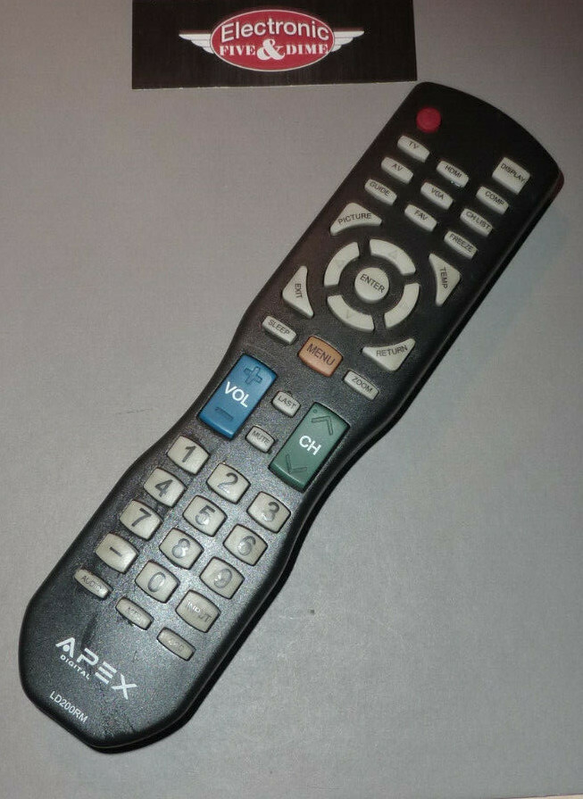 TV Remote Control Replacement LD200RM Replacement Remote Control For ...