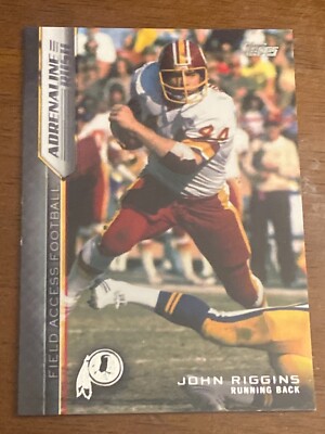 2015 Topps Field Access Adrenaline Rush John Riggins #JR1 Washington Redskins