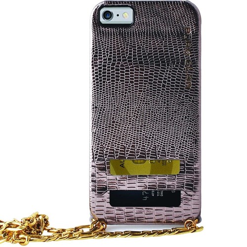 Puro Glam Cover Snap-On Handy-Kette Case Custodia Protettiva per IPHONE 6 Più 6s - Foto 3 di 3