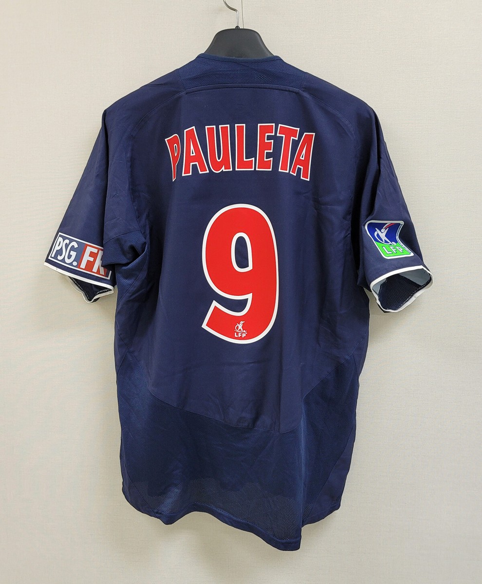 PSG 2006/07 Heritage Away Shirt with Pauleta 9 printing