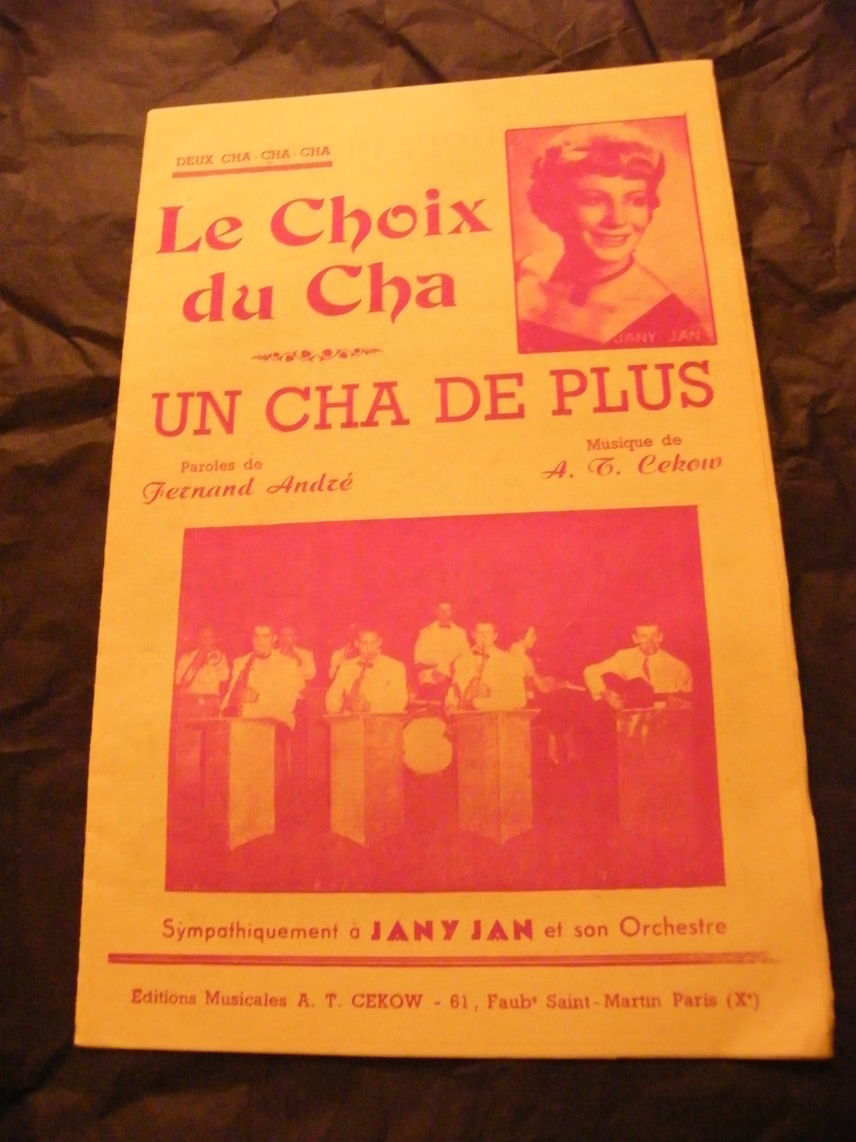 Partition The Choice Of Cha Jany Jan An Additional Cha A T Cekow 1959