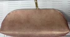 ESTEE LAUDER  PINK  travel /makeup pouch /clutch / bag 8"x4"x1.5" NEW AUTHENTIC