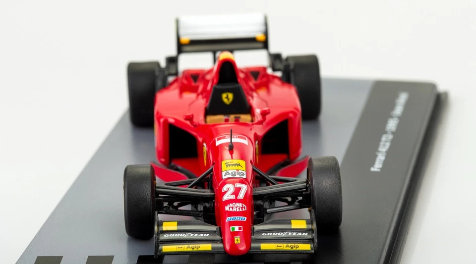 Ferrari 412 T2 Jean Alesi 1995 Scala 1:43 Model Scuderia Ferrari Formula 1 N° 27 - Immagine 4 di 4