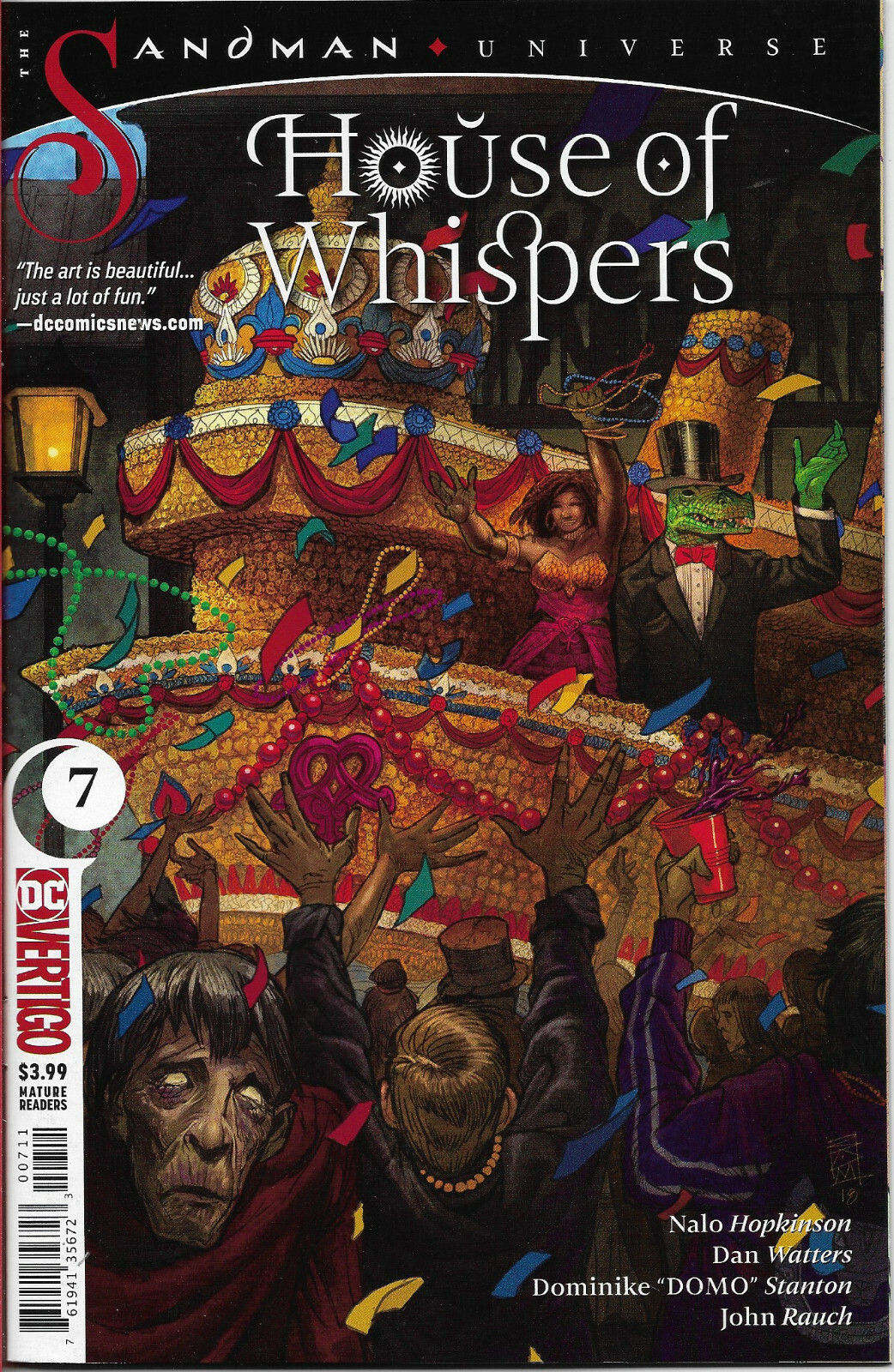 HOUSE OF WHISPERS (2018) #7 - Sandman Universe - New Bagged