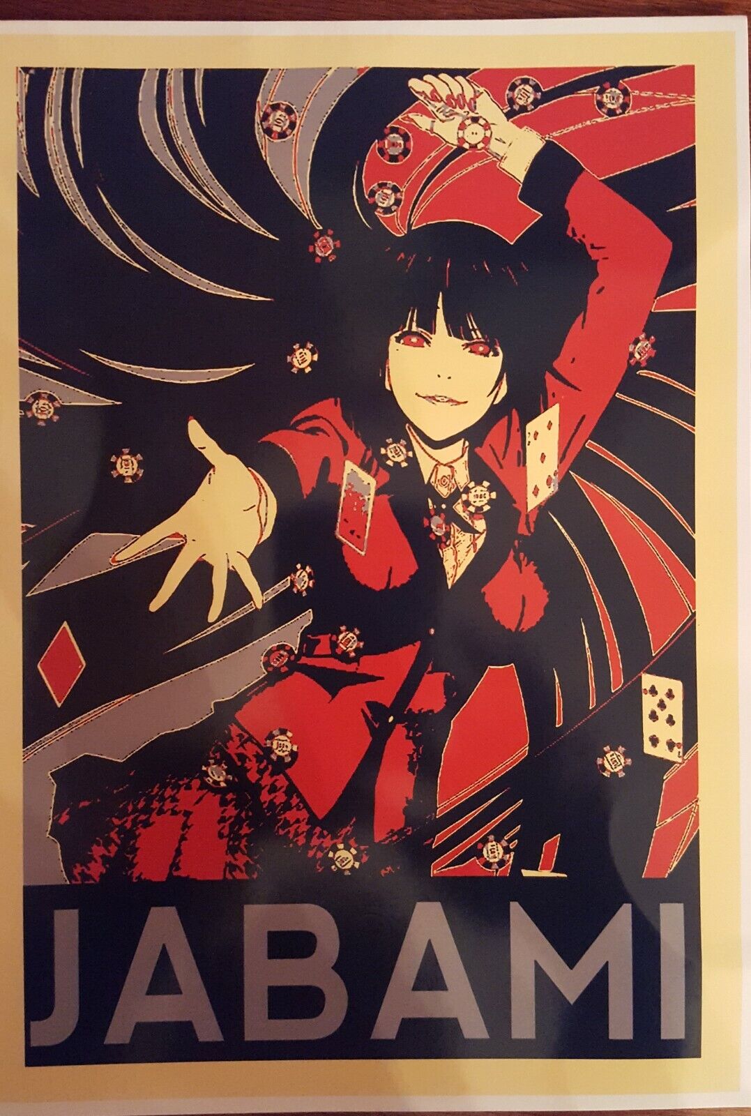 Kakegurui Anime Wall Scroll Poster (16x22) Inches