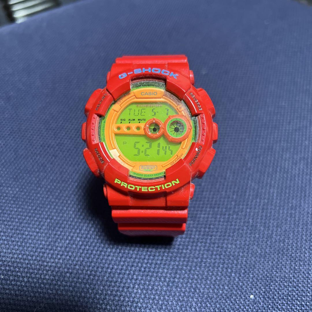G-Shock Gd-100Hc-4Jf Red Green | eBay
