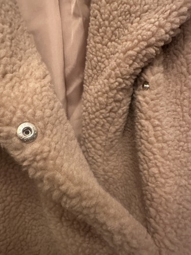 TCP The Childrens Place Coat Jacket Girls Size 14 Tan Sherpa Teddy Bear New - Picture 7 of 9
