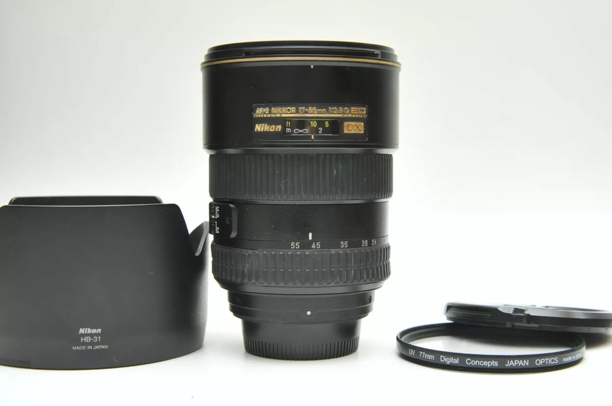Nikon AF-S DX Zoom-Nikkor 17-55mm f/2.8G IF-ED Lens US320201 | eBay