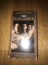 Pearl Harbor VHS, 2001, 2-Tape Set, Pan Scan 60th Anniversary Factory Sealed