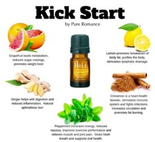 Pure Romance H Li Kick Start, Essential Oil Blend 0.17oz.