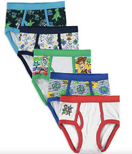 Toy Story Boys Briefs NIP Size 4 or 6 UNDERWEAR ANDY BUZZ PIXAR Disney