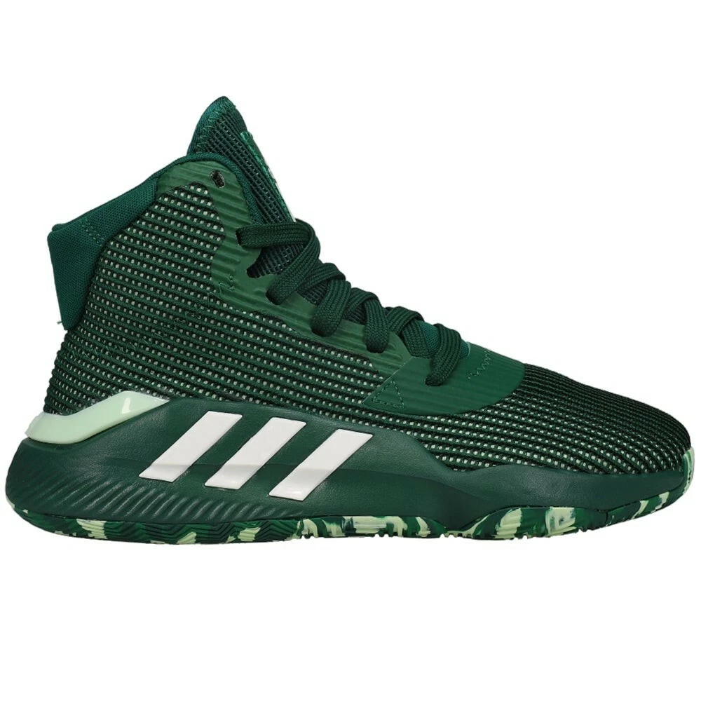 Adidas Pro Bounce 2019 G26168 men\'s Green basketball trainer sneakers sz 7.5 Adidas Pro Bounce 2019 G26168 men main image 3