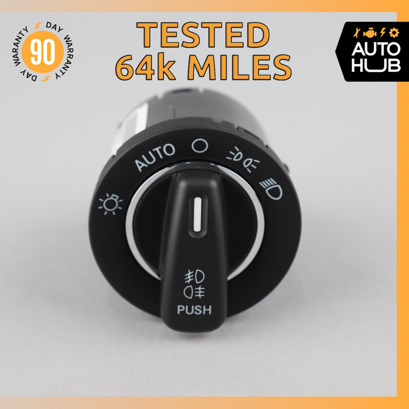 17-20 Maserati Levante M161 Headlight Control Switch 675000617 OEM 73k