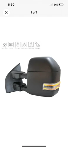 New Premium Power Driver Side Door Mirror Heated JL3Z17683F 2018-20 F150 MIRROR