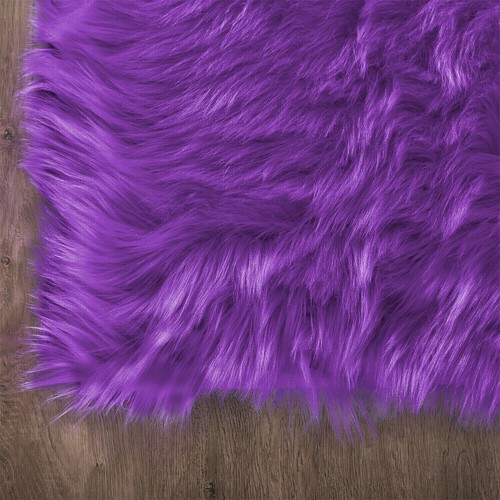 Latepis Faux Fur Sheepskin Area Rugs Soft Shaggy Carpet for Living Room Bedroom - Picture 201 of 219