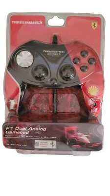 NEW Thrustmaster F1 Dual Analog Gamepad Ferrari F60 Exclusive Edition Gaming PC