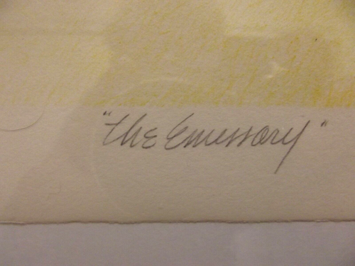 Signed Lithograph by James A. Rome "The Emissary"# 20/60 Framed 25x19 in - Picture 6 of 7