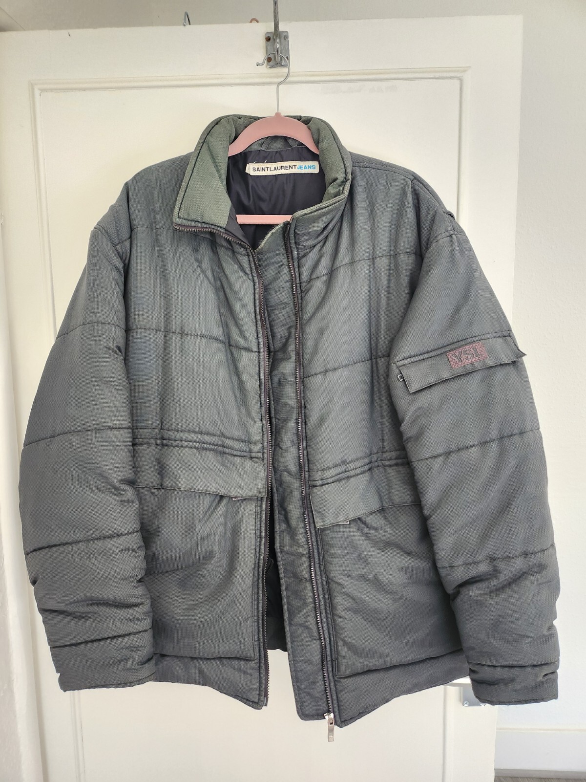 Saint Laurent Giacca Imbottita Uomo Designer