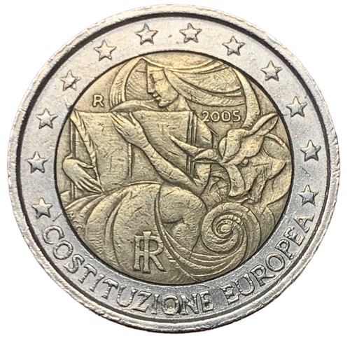2 Euro Costituzione Europea 2005 Wert 2 EURO COMMEMORATIVA 2005 ITALIA - COSTITUZIONE EUROPEA - CC - | eBay