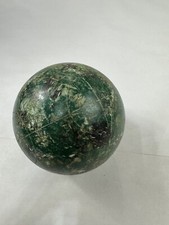 Vintage Sportcraft Bocce Ball Replacement Green 4.5" Dia 3 lb