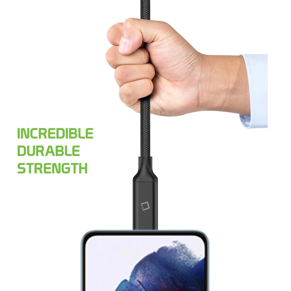 Cellet USB-C Extension Cable 3.3FT 4K 10Gbps Braided Type-C Male to Female Cord - Image 4 of 4