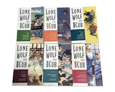 Lone Wolf & Cub Vol 2-5 11 & 22 English Manga Kazuo Koike Goseki Kojima RARE OOP
