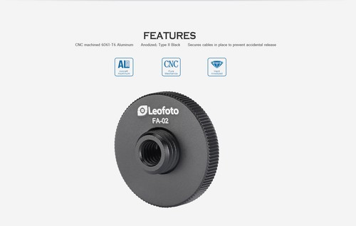 Leofoto FA-01 / FA-02 Hot Shoe Conversion Adapter - 第 14/14 張圖片