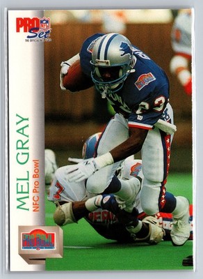 1992 Pro Set #407 Mel Gray Detroit Lions