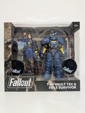 McFarlane Toys Fallout 4 Statue 2-Pack T-60 Vault Tec And Sole Survivor free P+P