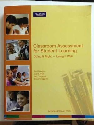 Classroom Assessment for Student - Paperback, by Stiggins Rick J.; - Very Good