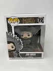 Funko POP! Television Game of Thrones Jon Snow Iron Throne #72 NOT MINT
