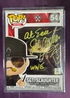 Funko Pop Sgt. Slaughter #54 WWE Wrestling Vinyl Figure Autographed Signed