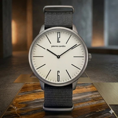 Pierre Cardin Herrenuhr PC-La Gloire - PC106991F15 - Grau/Anthrazit - OVP - Bild 1 von 4