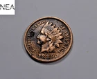 1888 Indian Head Penny Cent ~ Almost Uncirculated AU ~ ZI691