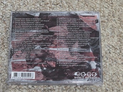 ゴアグラ Last Days of Humanity アルバムセット Last Days Of Humanity - Putrefaction In Progress CD 2020 Bones