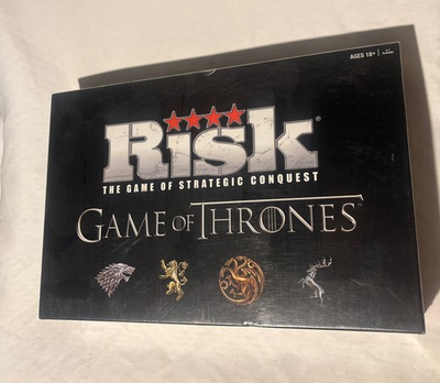 #ad Risk Game of Thrones Board Game Brand New amp; Sealed a little box damage see pics $49.99
