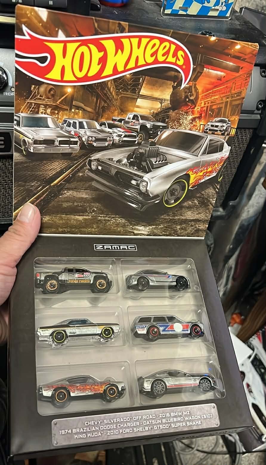 Hot Wheels Zamak Multipack 6 mini cars 3 years old +HDH53 Mettel