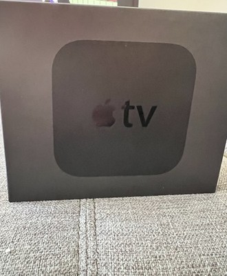 Apple TV 64GB Black Media Streamer Wi-Fi Bluetooth Ethernet HDMI A1625