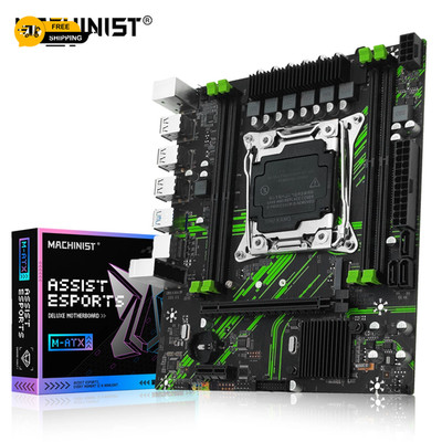 X99 PR9 X99 Mainboard Support LGA 2011-3 Intel Xeon E5 V3&V4 CPU DDR4 RAM SATA