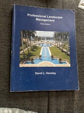 Professional Landscape Management, Paperback by Hensley, David L., Used Good ...