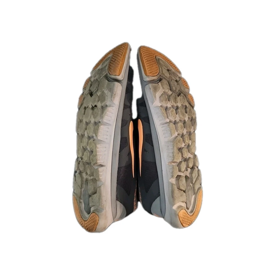 Three Pairs Of Gently Used Nike Sneakers Pink Flywire & Lime Coral Flex Supremes - Image 3 of 4