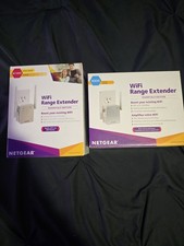 2 Netgear WiFi Range Extenders