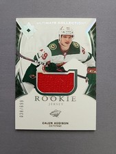 2021-22 UD Ultimate Calen Addison Rookie Jersey /699 - Minnesota Wild